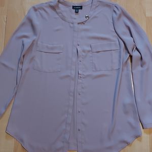 Le Chateau longsleeve blouse (M)